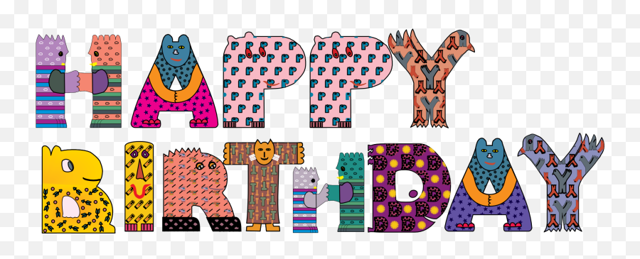 Happy Birthday Children Inscription - Dot Png,Birthday Background Png