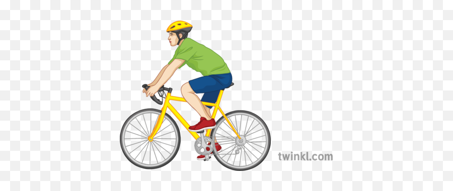 Cyclist Boy Riding Bike General - Bicycle Helmet Png,Bicycle Rider Png