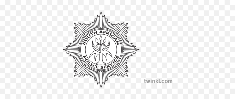 South African Police Badge Symbol South African Police Service Logo