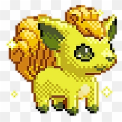 Shiny Vulpix Gif Transparent Png Image - Cute Gifs Shiny Pokemon,Vulpix Transparent