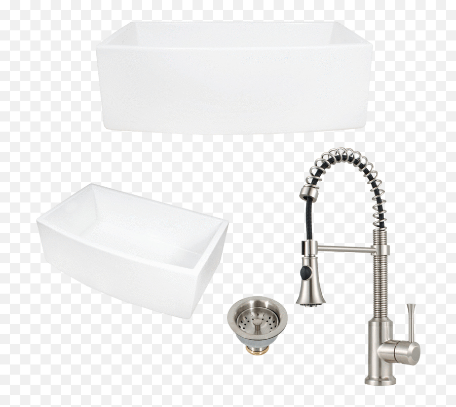Talbott Fireclay Curved Apron - Water Tap Png,Kitchen Sink Png