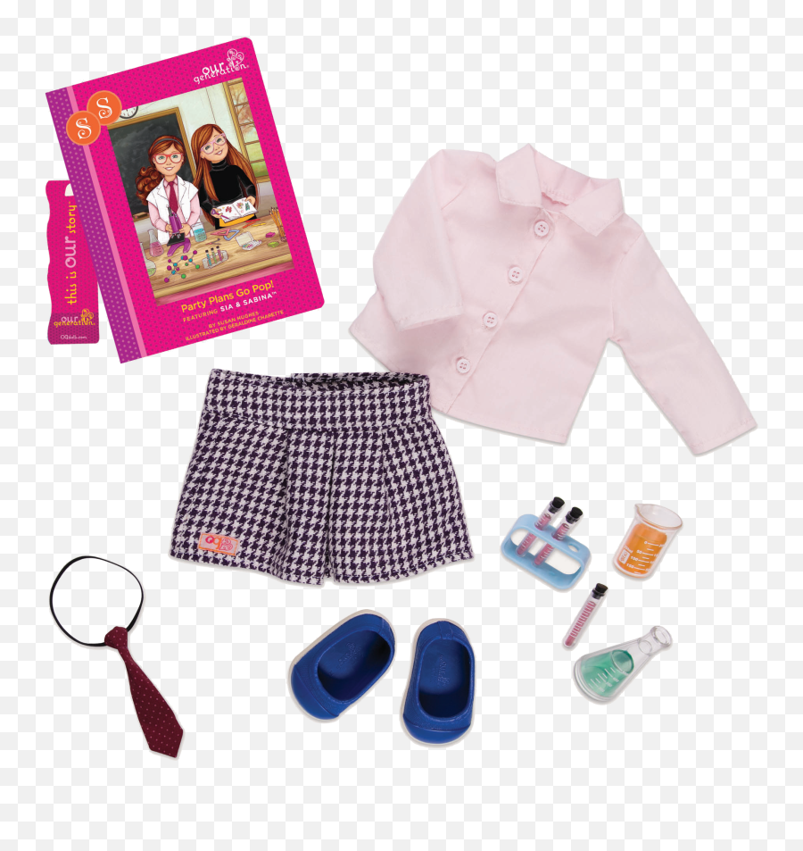 Sia Book Outfit - Sabina Our Generation Doll Png,Sia Transparent