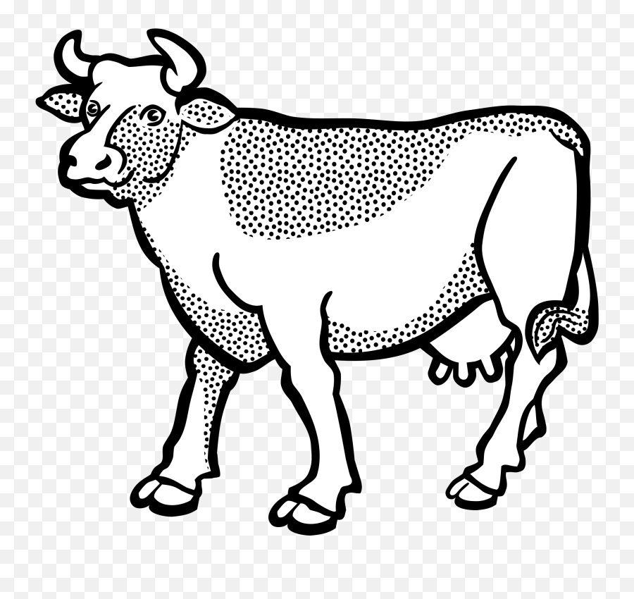 Coloring Clipart Cow Transparent Free For - Coloured Images Of Cow Png,Cow Transparent