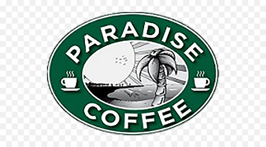 Paradise Coffee Logo Only Transparent Medium Evergreen - Karadeniz Teknik Üniversitesi Png,Medium Logo Png