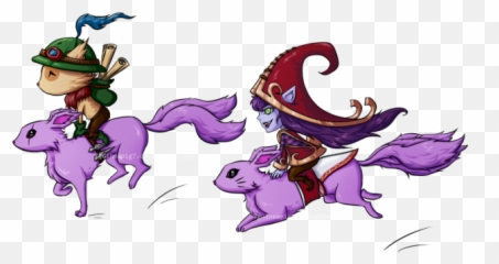 Chillout Teemo And Lulu - Mythical Creature png
