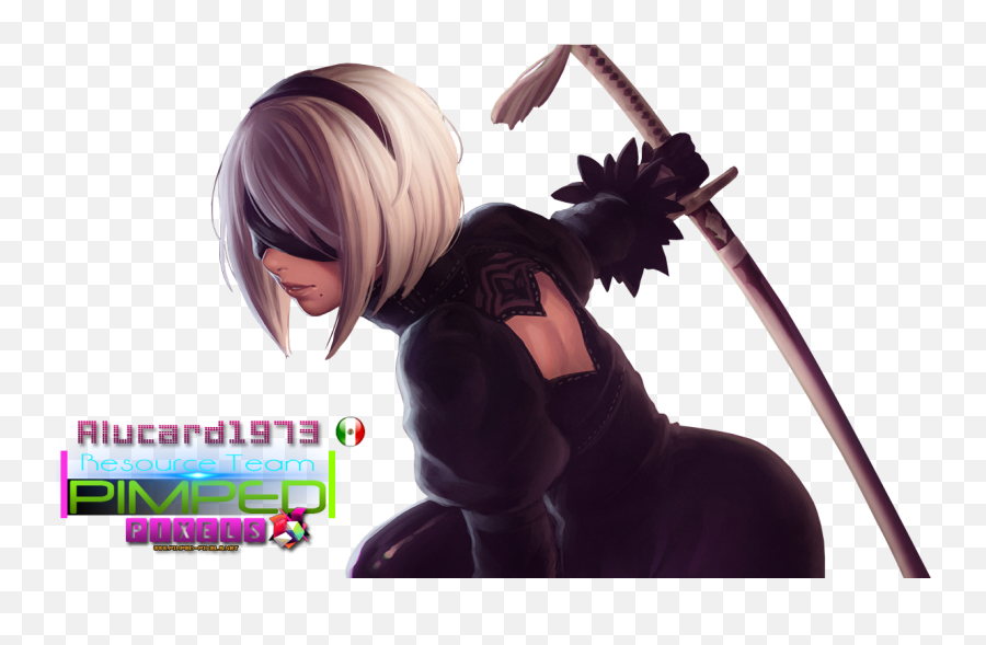 Png 2b - 2b Nier Automata Transparent Pngs,2b Nier Transparent