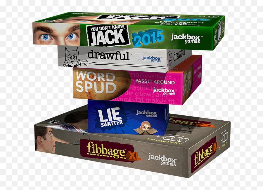 The Jackbox Party Pack U2013 Games - Jackbox Party Pack 1 Games Png,Jack In The Box Logo Png