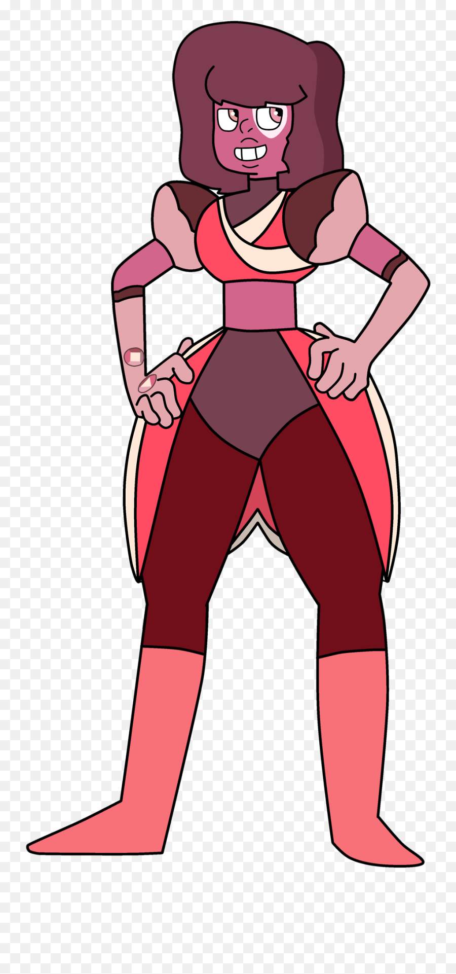 Download My Malaya Garnet A Fusion Of Star Ruby And - Steven Universe Rubis Fusion Png,Steven Universe Garnet Png