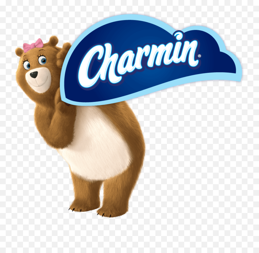 Charmin Bear Logo Transparent Png - Charmin Logo Png,Charmin Logo