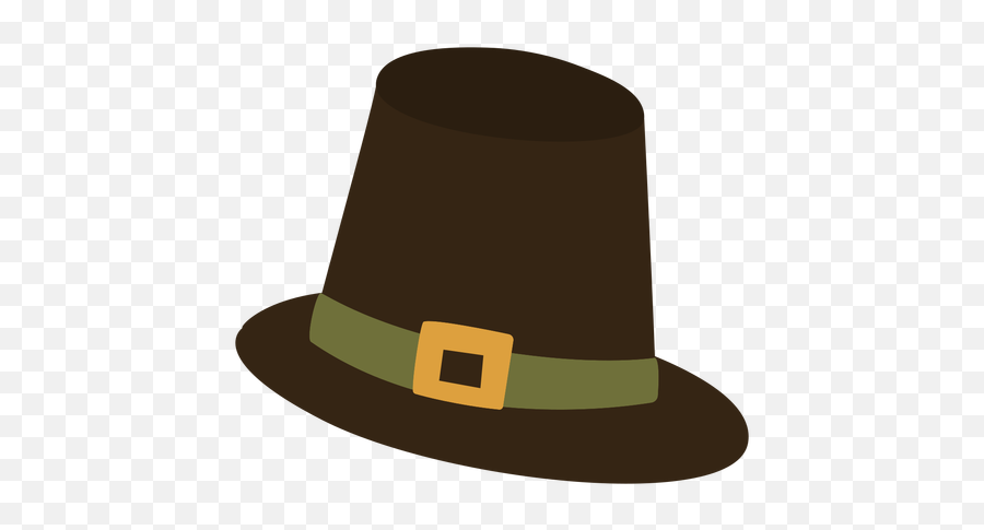 Pilgrim Hat Flat - Transparent Background Pilgrim Hat Png,Pilgrim Hat Transparent