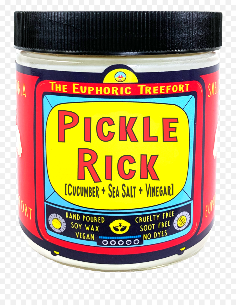 Pickle Rick - Product Label Png,Pickle Rick Transparent