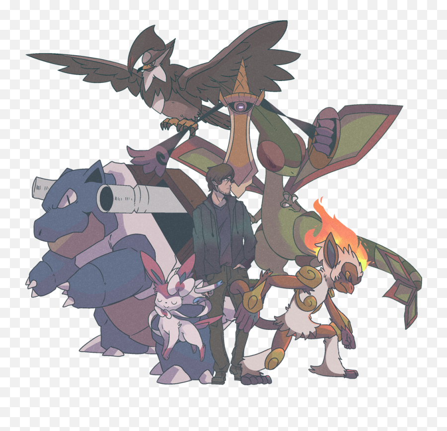 Illus Autobottesla - Kamex Pokemon Png,Flygon Png