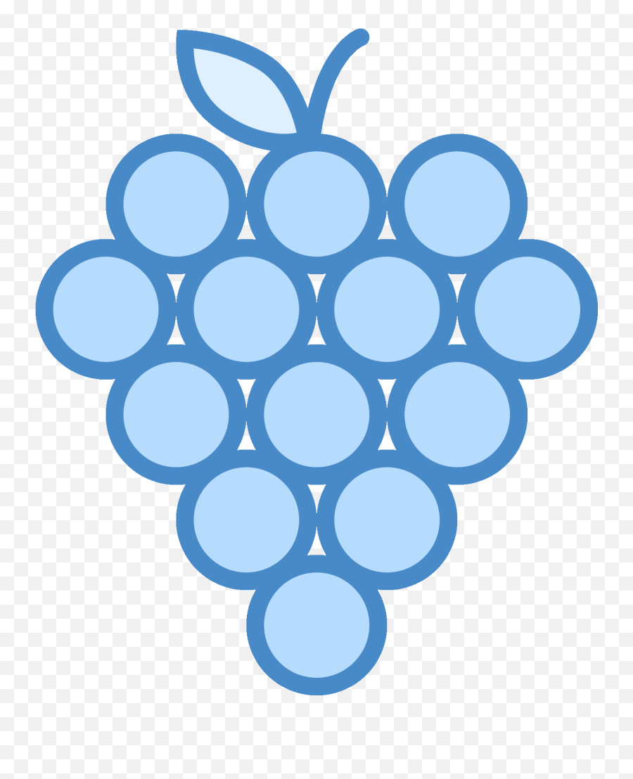 Download Hd Itu0027s An Icon Of A Bunch Grapes With Short - Dot Png,Grapes Icon