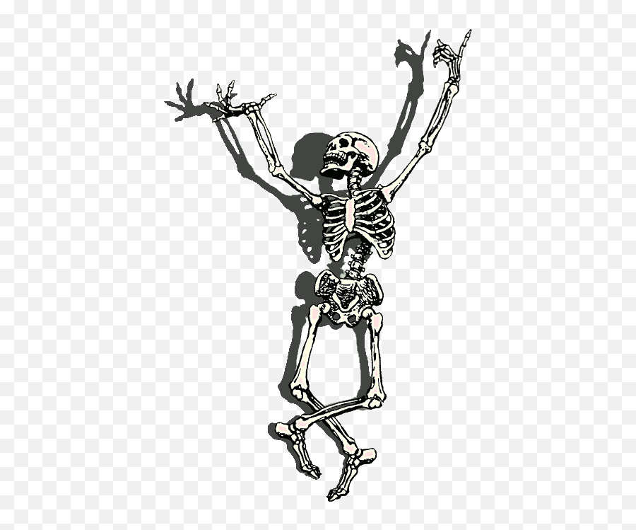 Skeleton Art - Jontron Spooky Scary Skeletons Png,Skeleton Gif Transparent