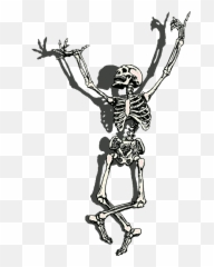 Skeleton Art - Jontron Spooky Scary Skeletons png