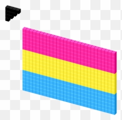 Pan Pride Flag Cursor - Horizontal Png,Pansexual Flag Icon