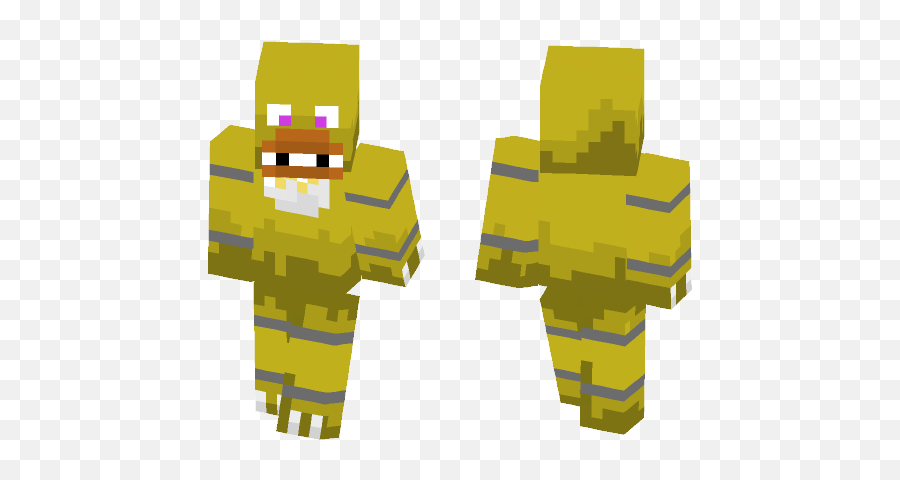 Download Chica The Chicken Minecraft Skin For Free - Minecraft Knights Of Ren Skin Png,Minecraft Chicken Png