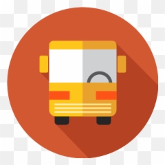 School Bus Vector Svg Icon 51 - Png Repo Free Png Icons Circle Bus Icon Png,School Flat Icon