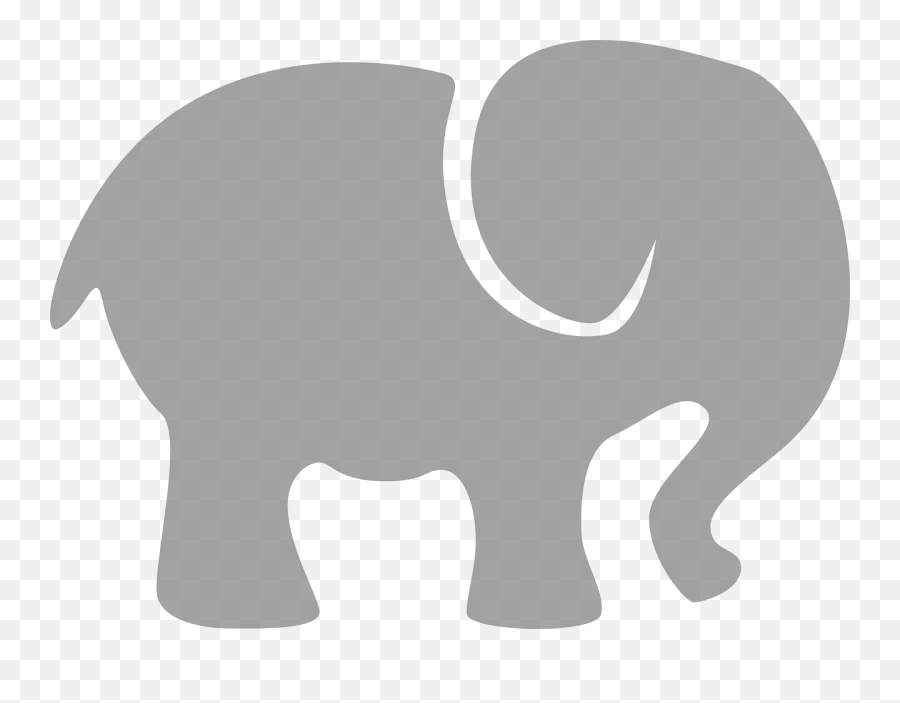 Set Use Grey Baby Elephant Clipart - Grey Elephant Clip Art Png,Elephant Clipart Transparent Background