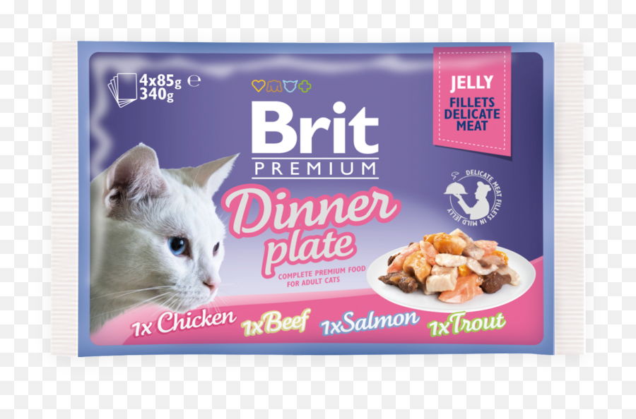 Brit Premium Cat Pouch Dinner Plate Jelly U2013 - 8595602519408 Png,Jelly Png