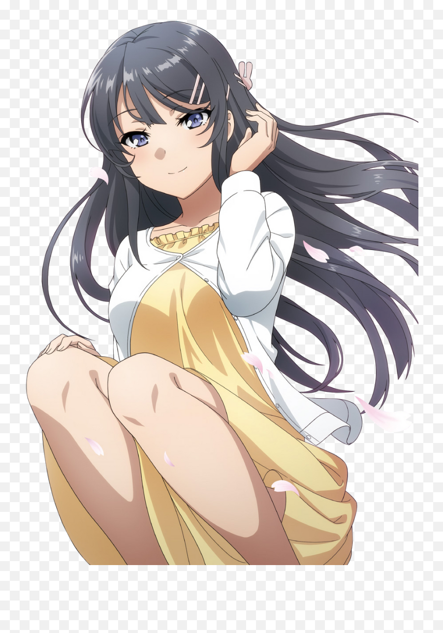 60 Images About Anime - Sakurajima Mai Png,Kawaii Anime Icon