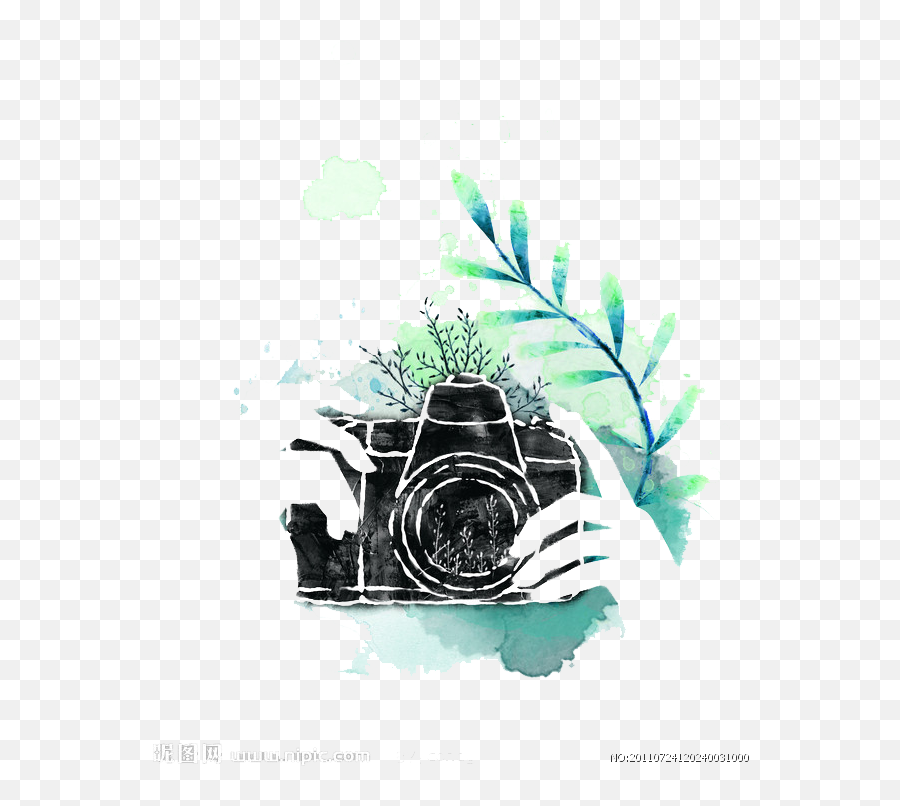 Download Lens Watercolor Photography Camera Free - Transparent Color Camera Logo Png,Photographer Icon Free
