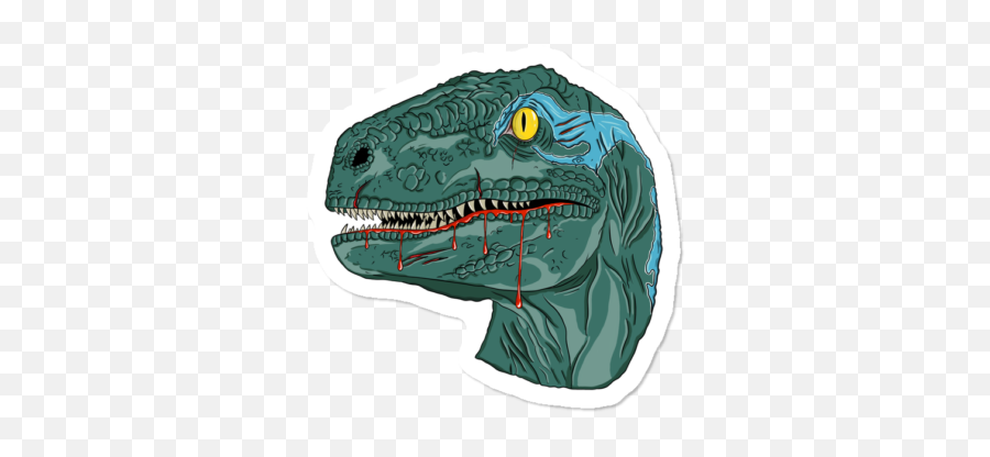 New Salamander Stickers Design By Humans - Animal Figure Png,Angry Dino Icon