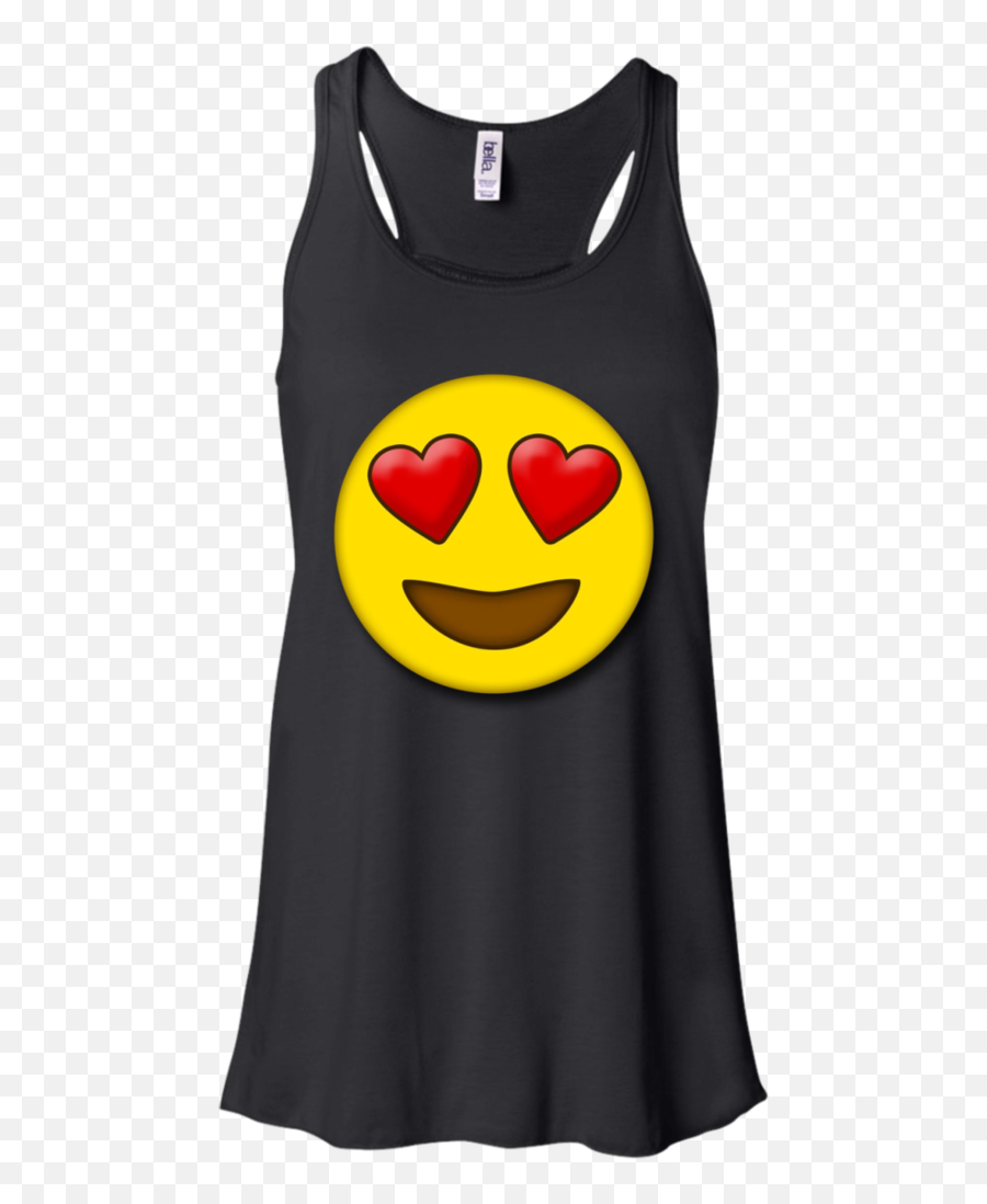 Cute Heart Eyes Emoji Valentineu0027s Day Love Menwomen Tank Png Transparent