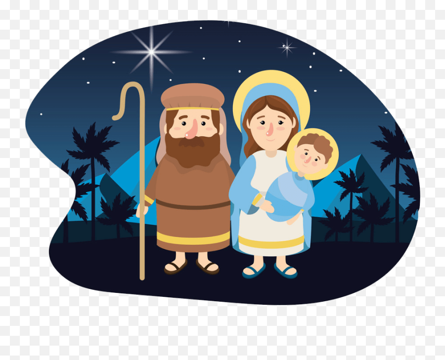 Nativity Clipart - Clipartworld Museu Oscar Niemeyer Png,Nativity Icon Images