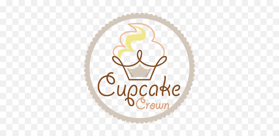 Cupcake Crown Logo Design Gallery Inspiration Logomix - Cupcake Logo Design Ideas Png,Crown Logo