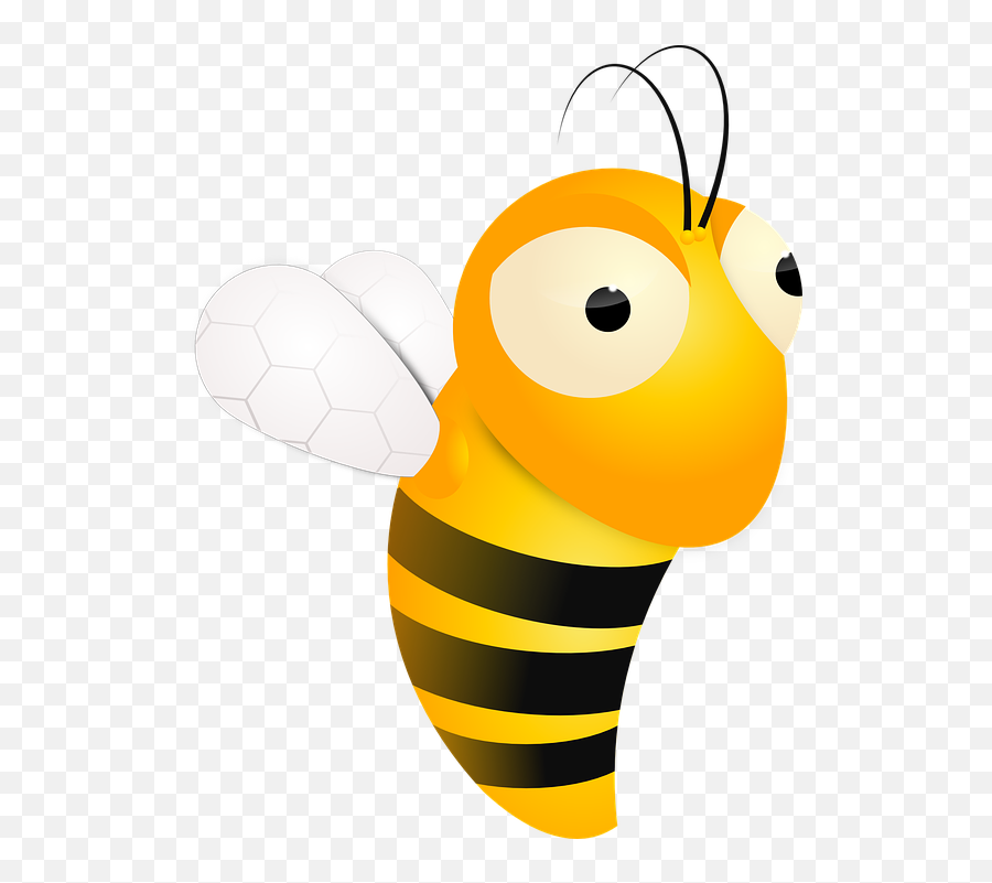 Bee Clip Art Insect - Animation Bee Png Transparent Png Moving Animated Honey Bee,Cartoon Bee Png
