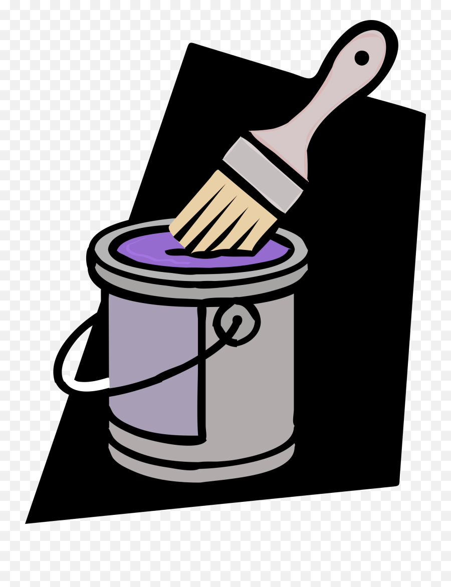 Download Free Png Purple Paint Can - Remix Dlpngcom Vector Paint Bucket Png,Paint Can Png