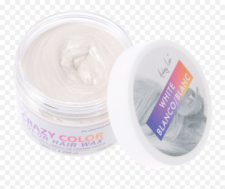Ashley Lee Color Crazy Hair Wax White Wholesale Beauty - Cosmetics Png,Crazy Hair Png
