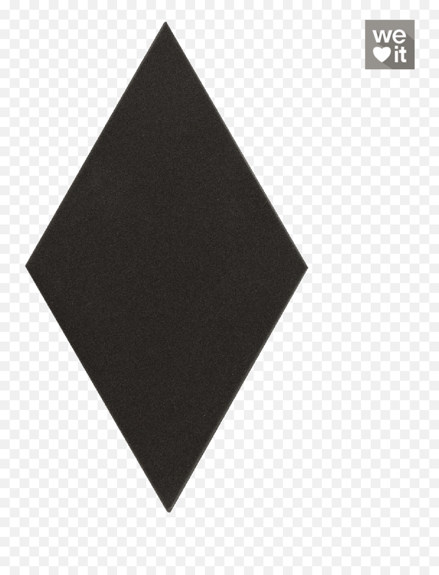 Rhombus Black 14x24cm - Paper Png,Rhombus Png