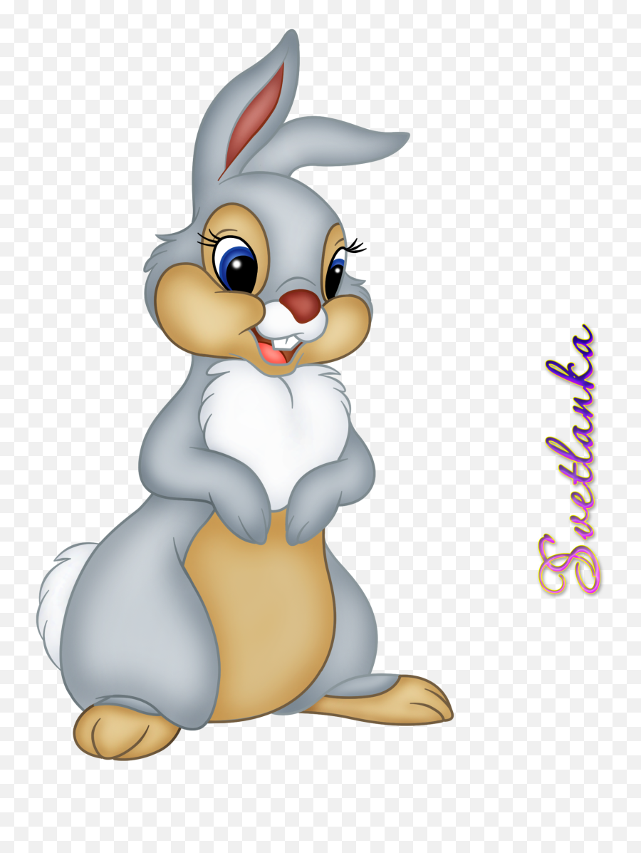 Clipart Bunny Thumper Picture - Png Cartoon Bambi,Thumper Png