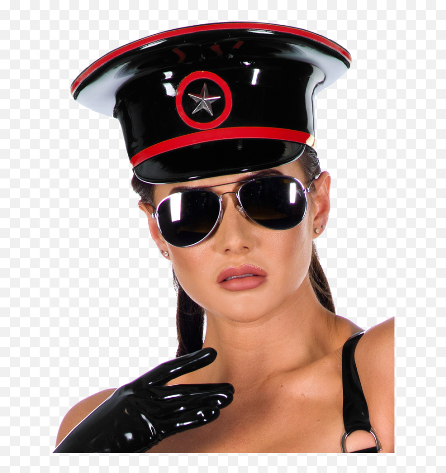Military Hat - Latex Clothing Png,Police Hat Transparent