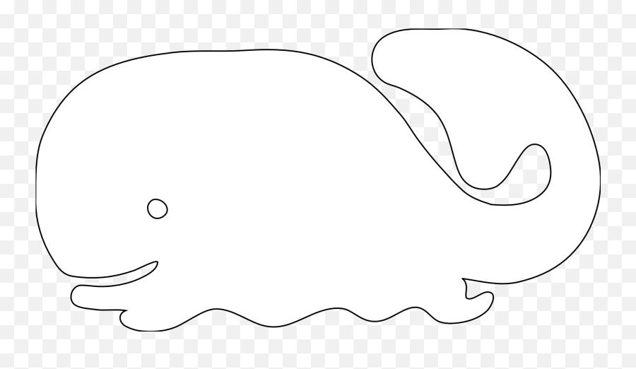 Whale Clip Art 4 - Clipartix Whale Icon Png White,Whale Clipart Png