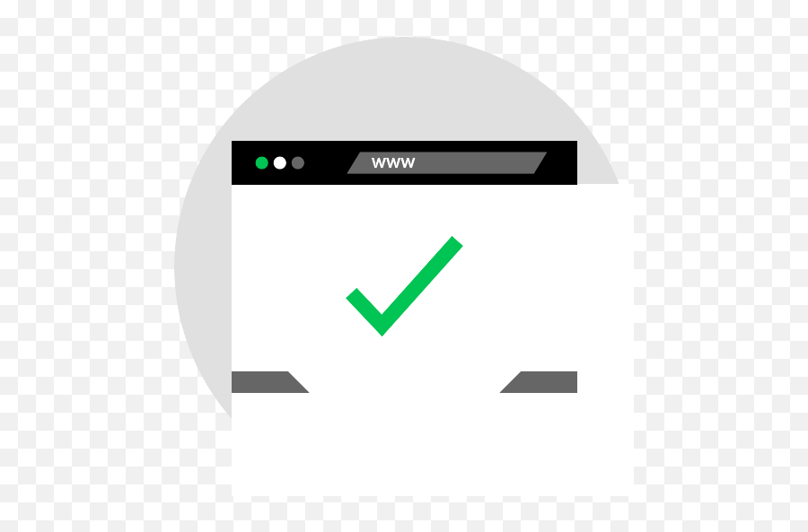 Browser Check Mark Png Icon - Screenshot,Check Mark Png