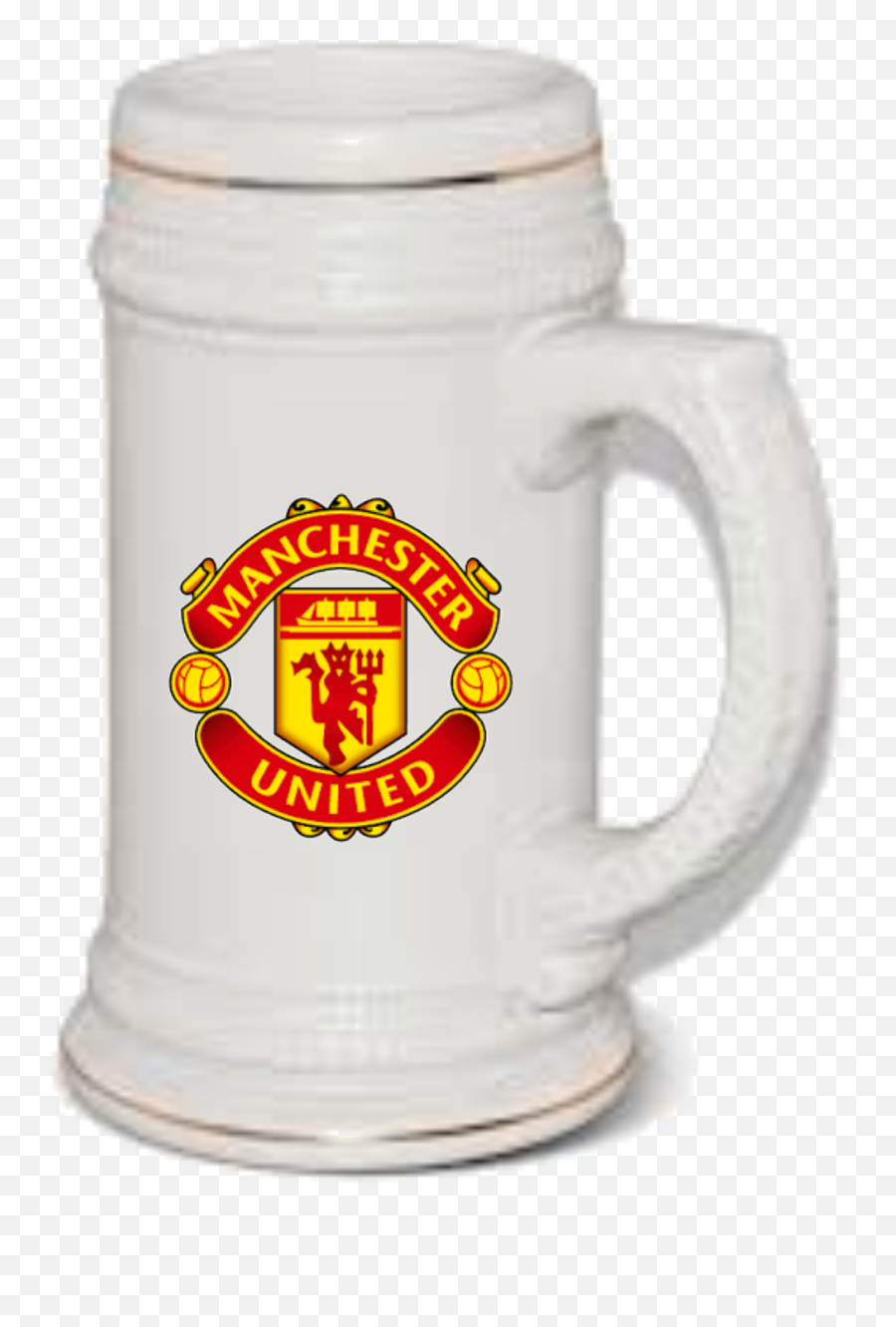 Manchester United Beer Mug - Manchester United Fc Logo Png,Man U Logo