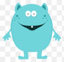 Transparent Background Cute Monster Clipart - Monster Body Parts Cartoon Png,Monster Transparent