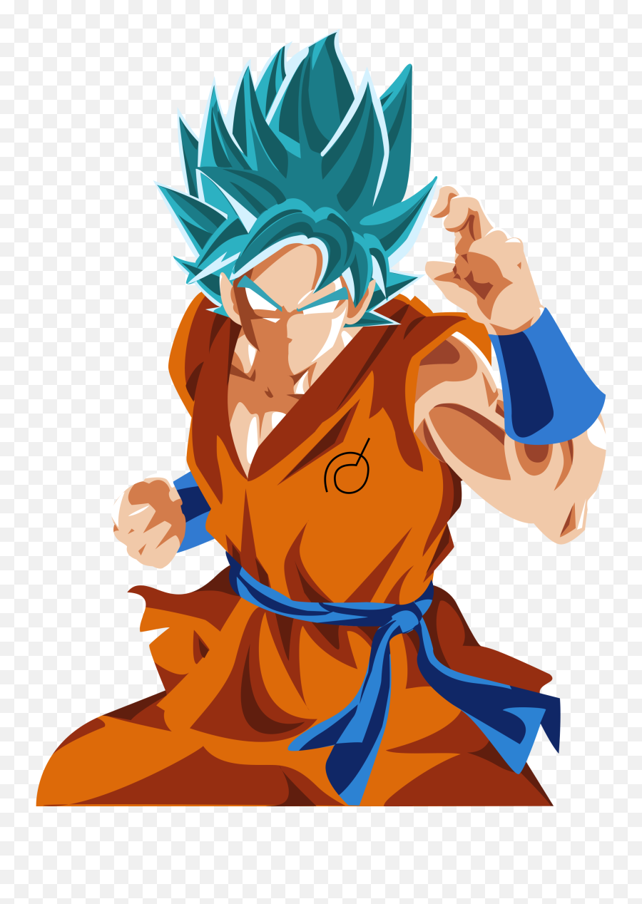 Super Saiyan God Goku Png - Imágenes De Goku Para Descargar,Goku Png