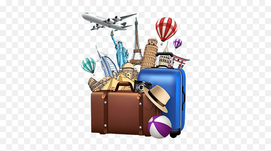 Travel Tour Clipart - Clip Art Holiday Vacation Png,Travel Clipart Png