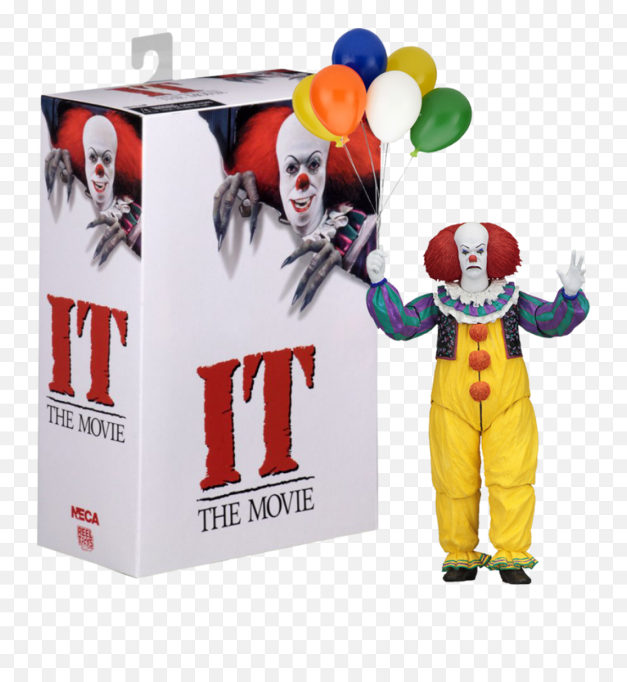 It Pennywise Ultimate Figure - Neca Ultimate Pennywise 1990 Png,Pennywise Transparent