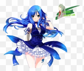 Download Hd Juvia Lockser Gray Fullbuster Wendy Marvell Erza - Juvia Fairy Tail Png,Erza Scarlet Png