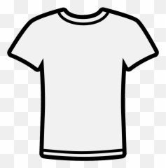 6 Shirt Template Cli Outline Clip Art Clipartlook - Png