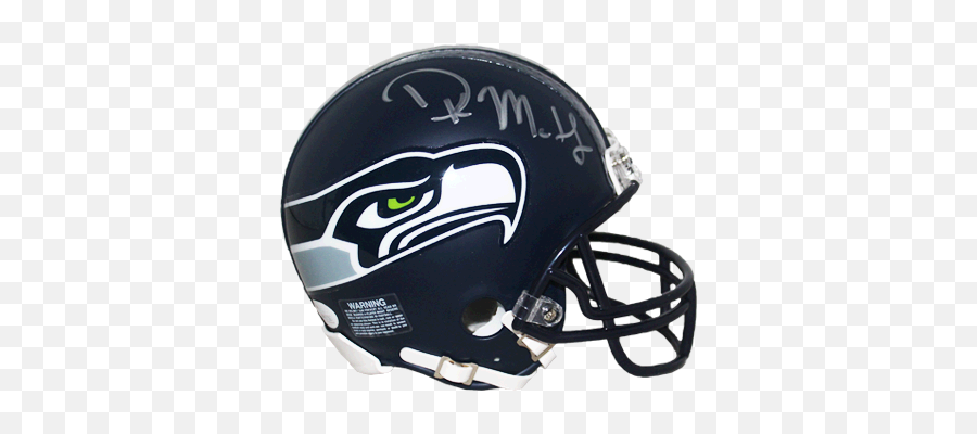 Dk Metcalf Signed Seattle Seahawks Mini Helmet Jsa - Seattle Seahawks Png,Seattle Seahawks Png