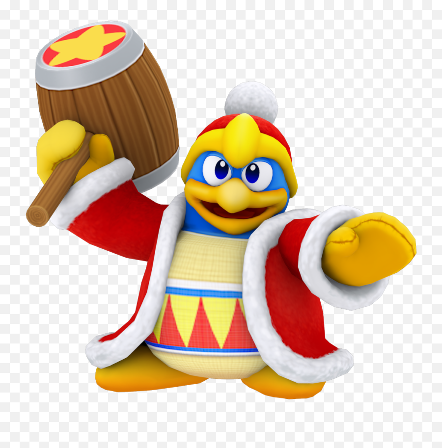 Heres A Render Of King Dedede And - Kirby King Dedede Png,King Dedede Png