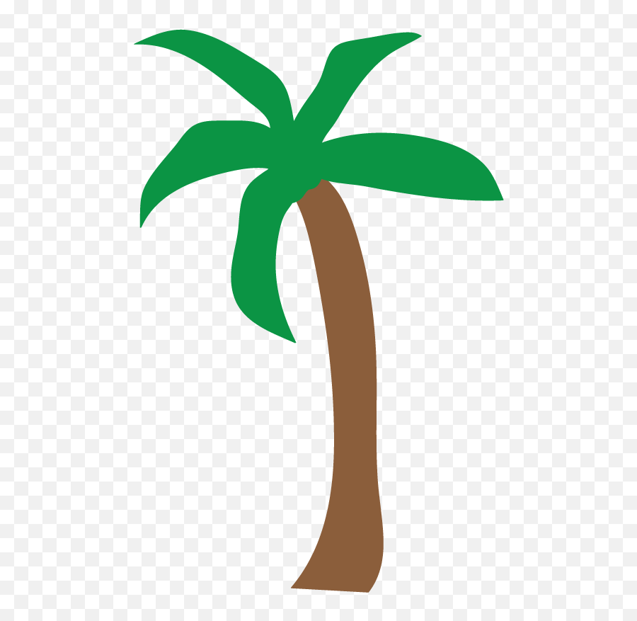 Free Transparent Cartoon Palm Tree Download Clip Art - Cartoon Palm Tree Transparent Png,Palm Trees Transparent