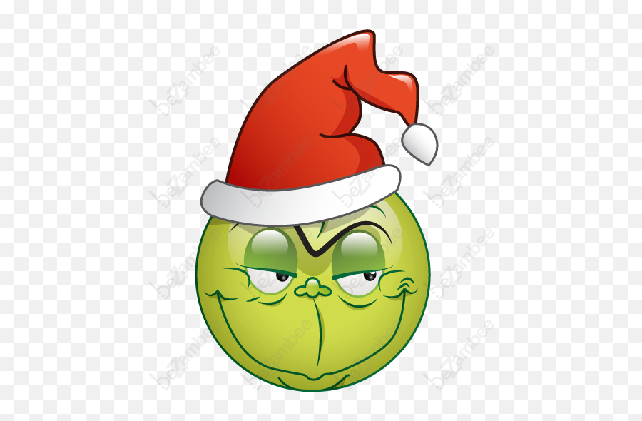 53 Christmas The Grin Grinch Clip Art Clipartlook - Christmas Smiley Face Clipart Png,Grinch Png