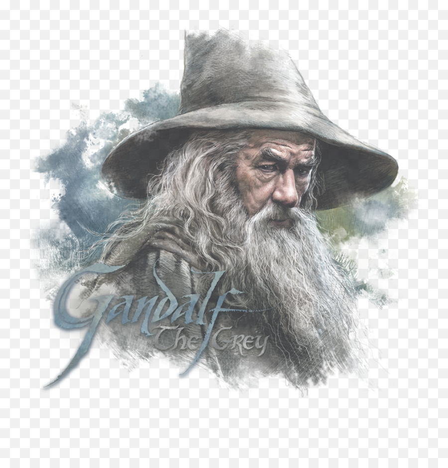 Hobbit Gandalf The Grey Mens Tank - Gandalf No Background Png,The Hobbit Png